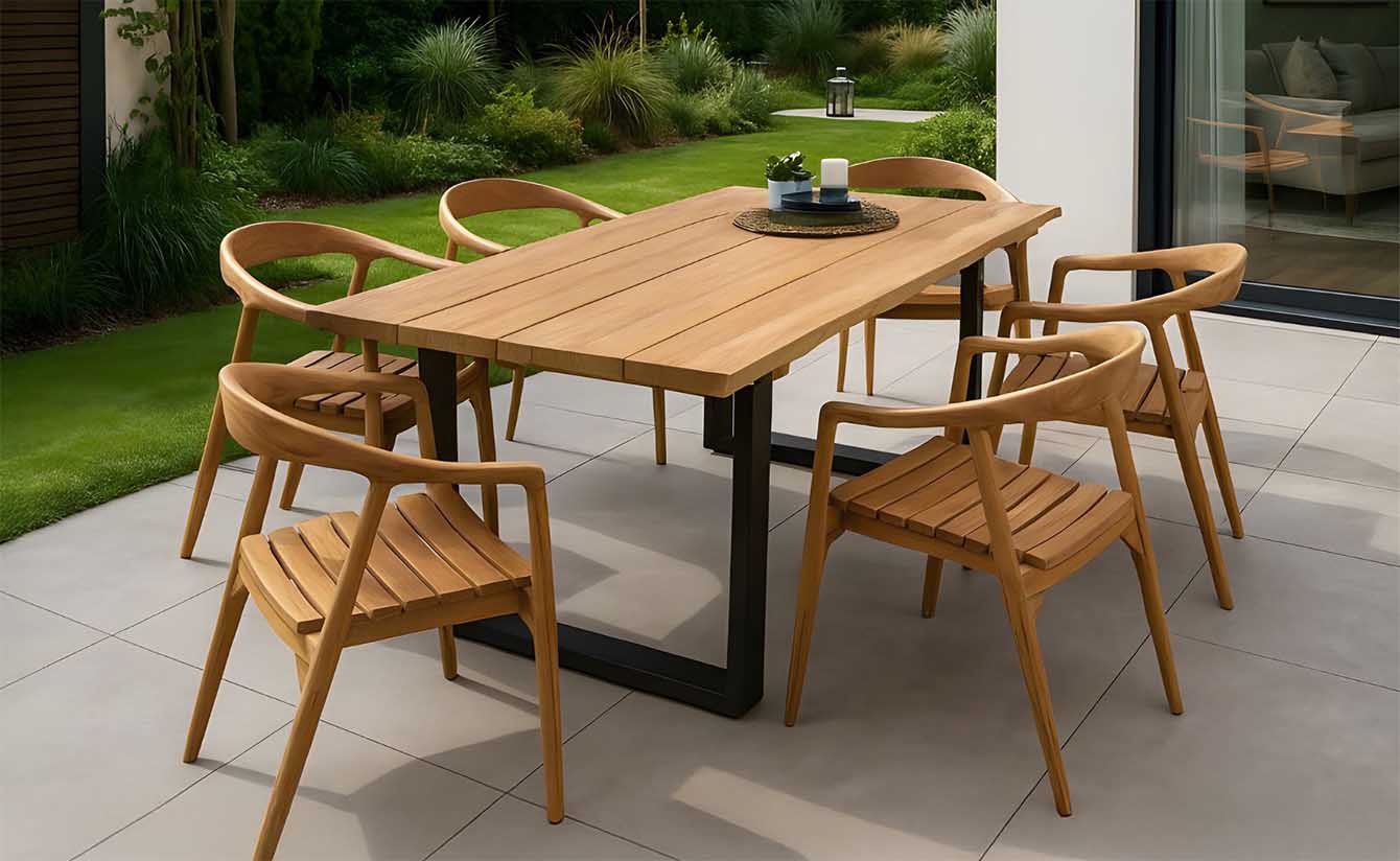 Gartenmöbel aus Teak